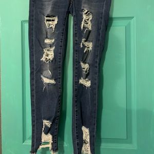 American Eagle distressed jeans